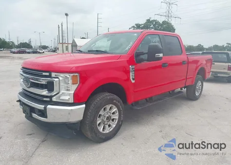 2022 Ford F-250 Xl из США, поврежденный, VIN 1FT7W2B67NEF98026